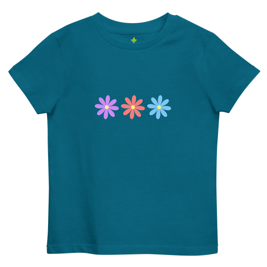 Flowers Organic Cotton Kids Tee